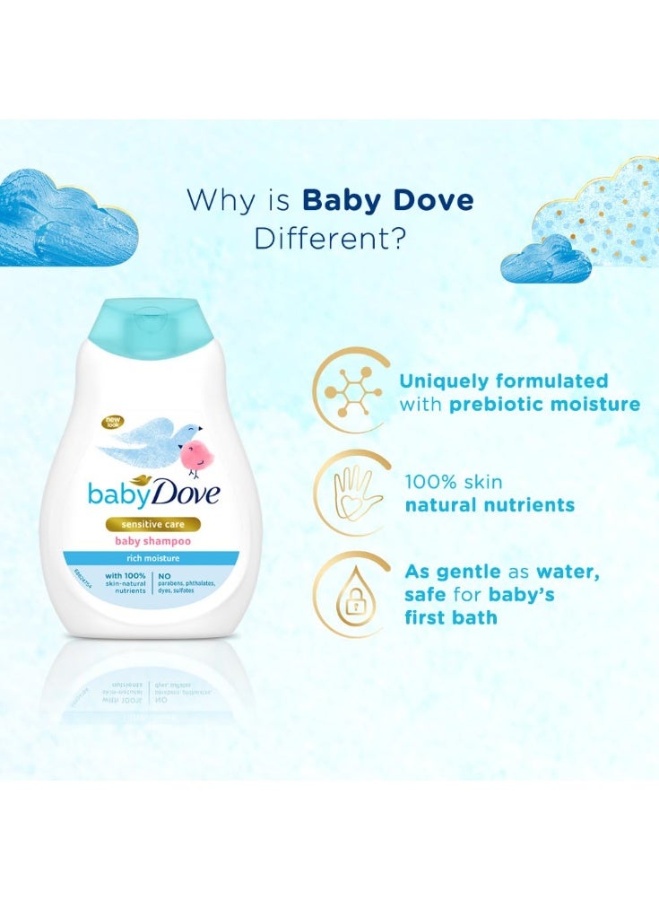 Dove Baby Dove Shampoo, 200 ml (Pack of 2) - Image 4